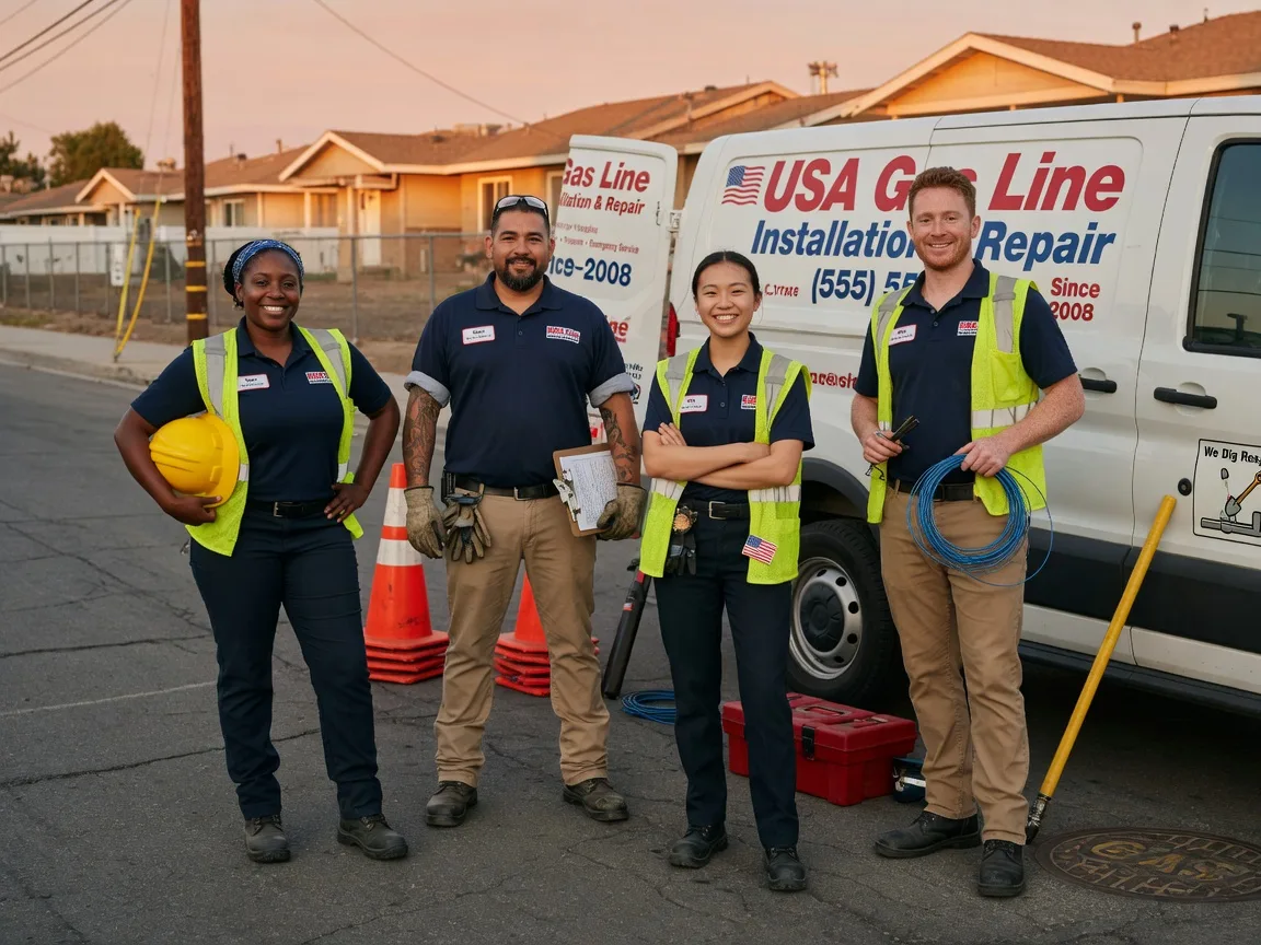 Gas Line Installation company in Collinston, LA
